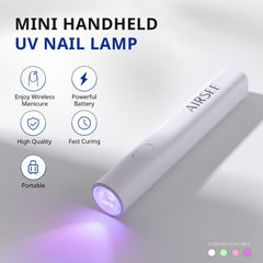 Airsee Mini: luz UV de alta eficiencia para curado rápido de esmaltes