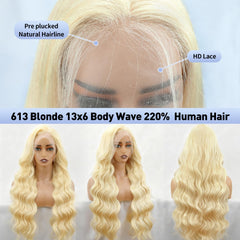 AirZKIN 613 lace front wig, línea de cabello predespuntada.