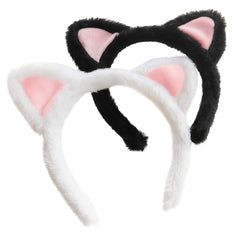 Diadema ajdvart orejas de gato, suave y cómoda para cosplay.