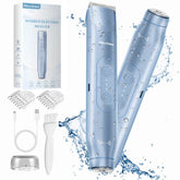 Akunbem bikini trimmer dos en uno, ideal para cuerpo y rostro