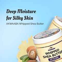 AKWAABA Beurre Karité Fouetté – texture crèmeuse prête à s’étaler