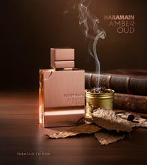 Al Haramain Amber Oud Tobacco Edition, caja cuidada para regalo sofisticado