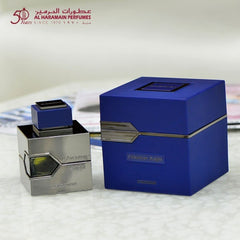 Al Haramain L'Aventure Knight, notas citricas destacadas para apertura fresca y vibrante.