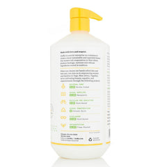 Etiqueta de Alaffia EveryDay Coconut Conditioner con coco y jengibre