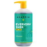 Alaffia EveryDay Shea Body Wash botella: limpieza suave e hidratación diaria.