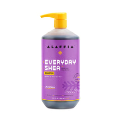 Alaffia EveryDay Shea Shampoo, botella 32oz para uso diario suave.