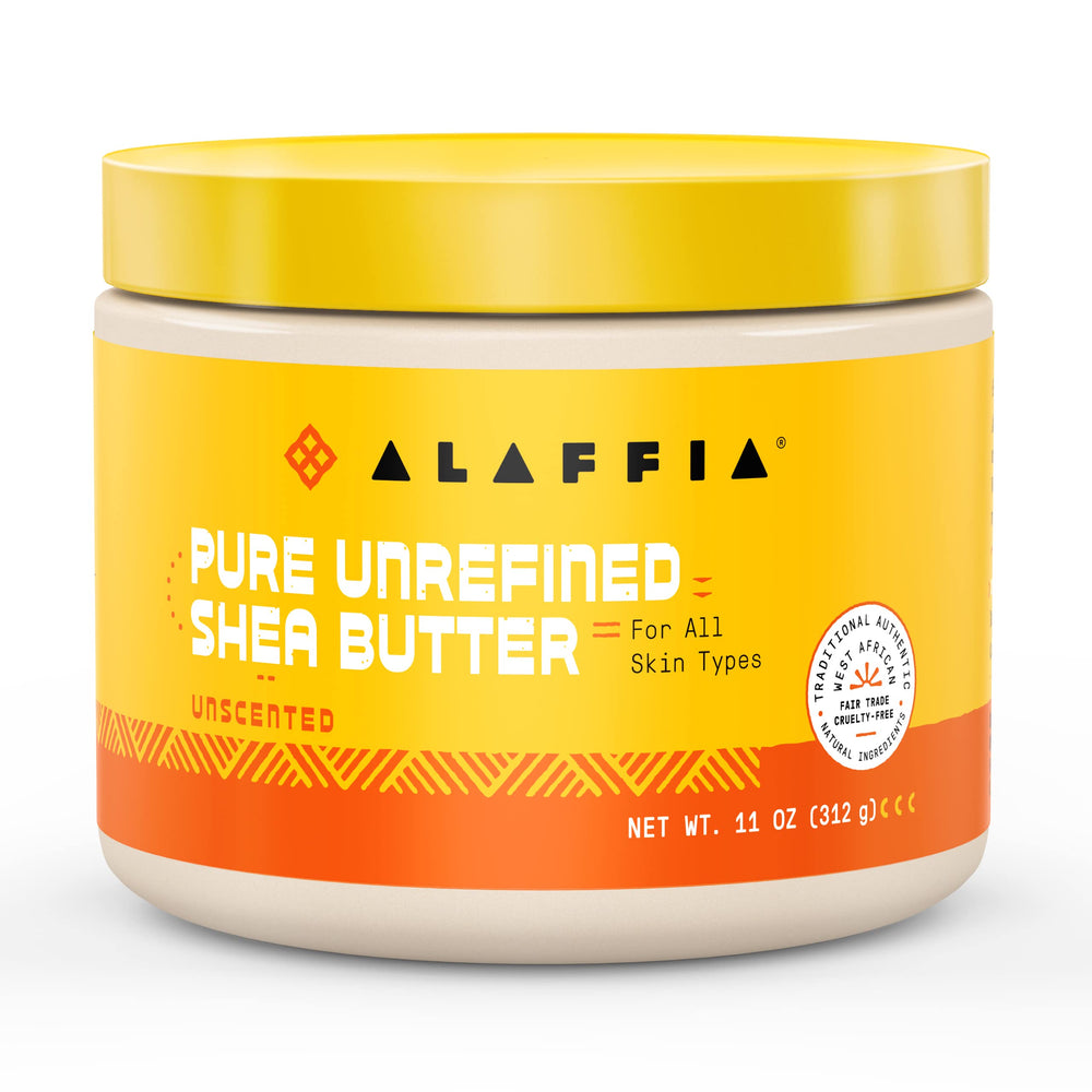 Alaffia manteca karité pura, textura suave para la piel
