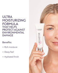 Texture crème veloutée ALASTIN pour nourrir et apaiser la peau.