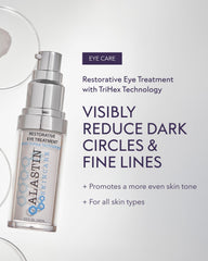 ALASTIN Skincare Restorative Eye Treatment textura crema suave para una aplicación cómoda.
