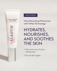ALASTIN Soin Visage Nourrissant – pompe, application pratique et rapide chaque matin.