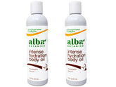 Aceite corporal Kukui Nut de Alba Botanica en dúo de 8.5 oz para hidratación profunda