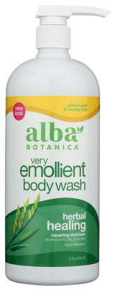 Alba Botanica Very Emoliente: botella del gel para piel suave y hidratada