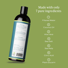 Foam-lather from Aleavia Body Cleanse on skin showing soothing hydration