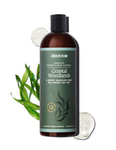 Aleavia Coastal Woodlands: botella frontal para piel suave e hidratada.