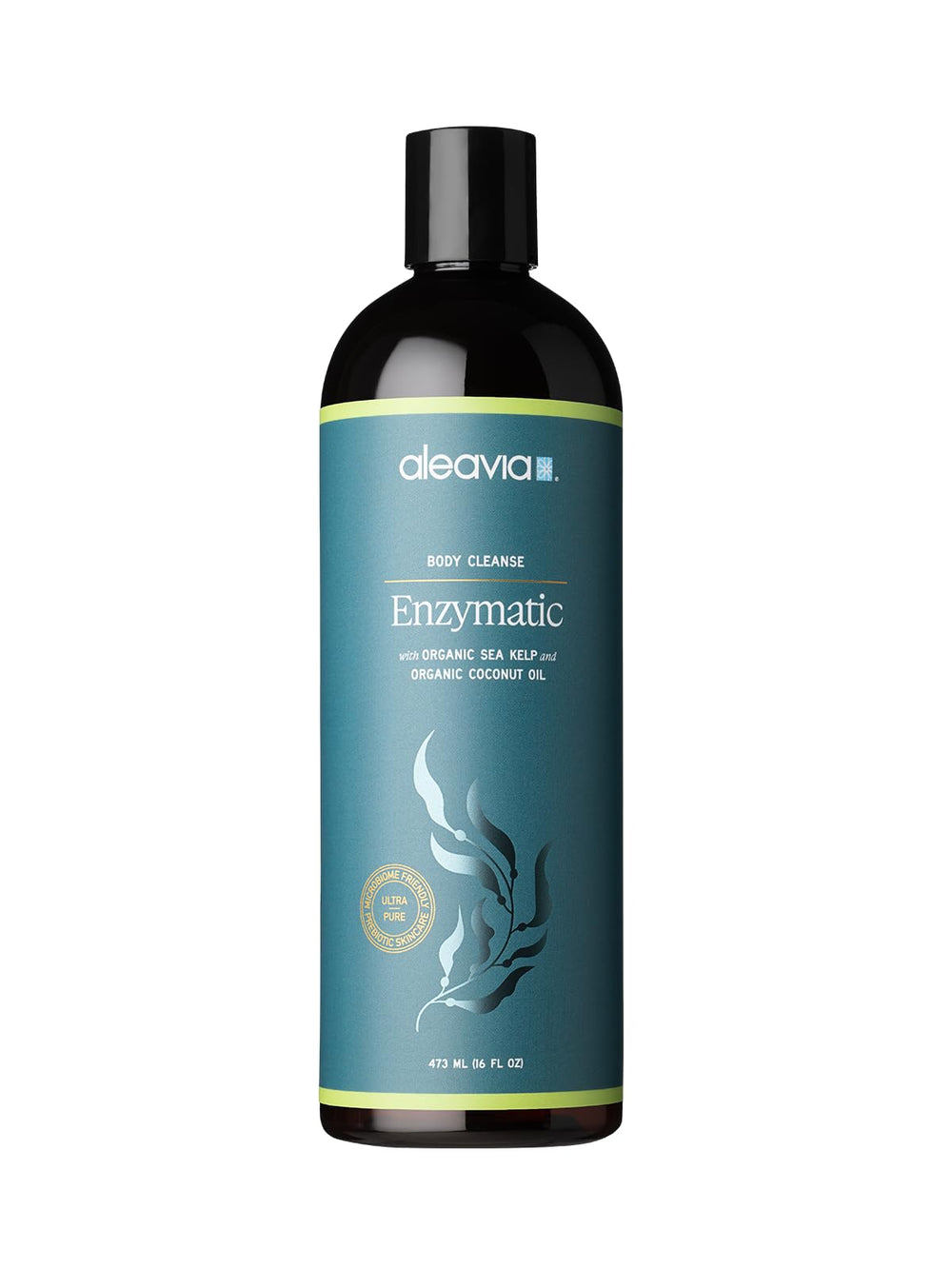 Aleavia Limpieza Corporal, botella de 16 onzas, limpieza suave para piel sensible.