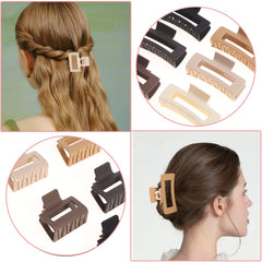 Pinza para cabello grueso de Alemaky ofrece sujeción sólida.