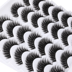 ALICROWN fibras sintéticas 3D vegano ofrecen volumen suave y peso ligero