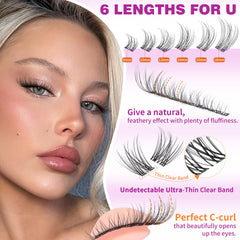 ALICROWN HAIR banda invisible que se integra sin verse