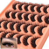 ALICROWN HAIR Pestañas cortas, look natural para uso diario.