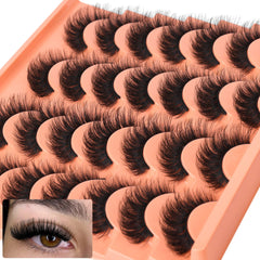 ALICROWN HAIR Pestañas cortas, look natural para uso diario.