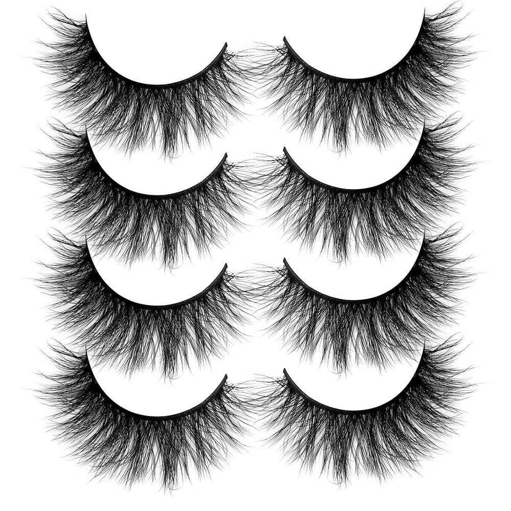 Pestañas ALICROWN HAIR: faux mink 3D volumen natural para look suave.