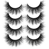 Pestañas ALICROWN HAIR: faux mink 3D volumen natural para look suave.
