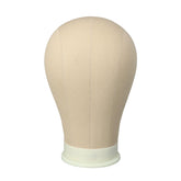 AliLeader cabeza maniquí para pelucas con lienzo, muestra peinados con precisión.