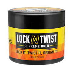 AllDay Locks Lock N Twist, botella de 10 onzas para un peinado duradero.