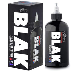 Allegory Blak etiqueta de botella; tinta negra de alto rendimiento para líneas limpias.