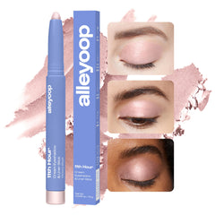 ALLEYOOP 11th Hour glisse crème-poudre pour un regard homogène et longue tenue.