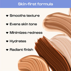 Brillo natural con Alleyoop Game Face Concealer para un tono fresco.
