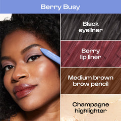 Delineador cejas ALLEYOOP Pen Pal 4-en-1 para definir cejas con fijación de larga duración