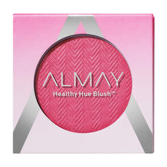 Almay Blush muestra polvo pigmentado rosa para rubor natural.