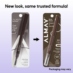 Almay cepillo espiral para cejas difumina y suaviza el resultado.
