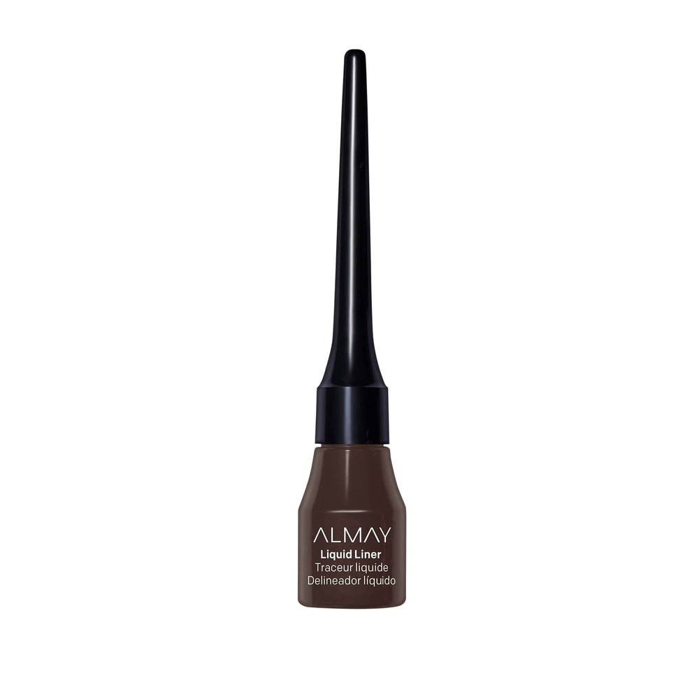 Almay delineador líquido enfoque delineado con agua resistente para uso diario.