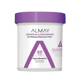 Almay discos desmaquillantes ojos biodegradables para limpieza suave y respetuosa