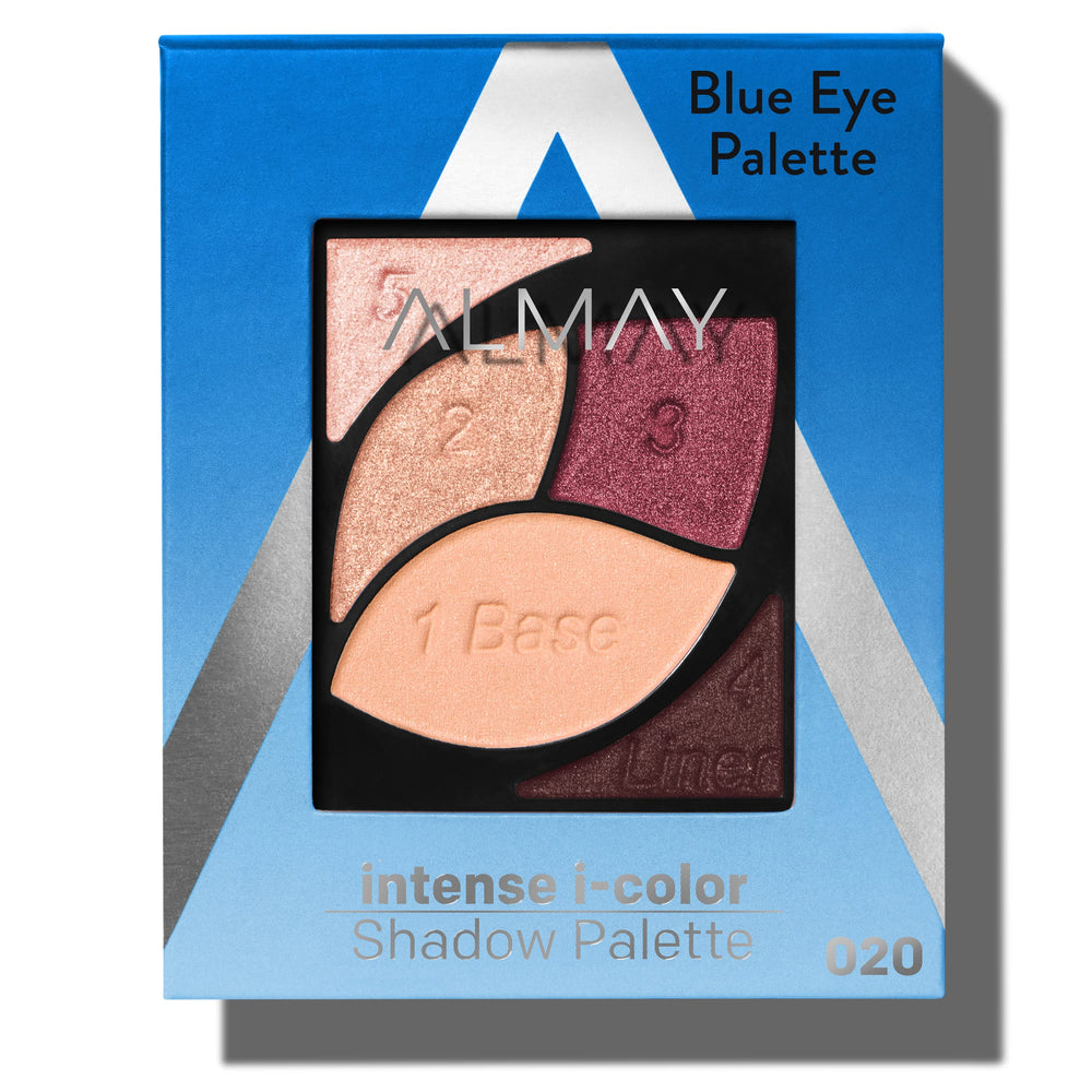 Almay paleta de sombras para ojos azules con acabado intenso para todo el día