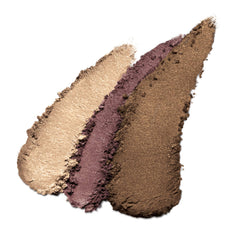 Almay Shadow Trio tono humo parpado para transiciones suaves.