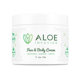 Aloe Infusion envase frontal: hidratación suave para piel seca.