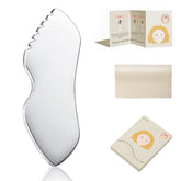 ALOYGUZ gua sha detalle para la frente, promueve relajación facial y contorno definido