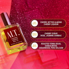 ALT. FRAGRANCES Cherry Smash: notas de cereza destacadas para realzar cualquier ocasión.