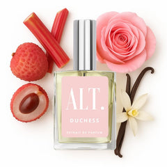 ALT. FRAGRANCES Duchess, botella 60ml, fragancia floral afrutada para todo el día.