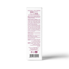 Aplicación rostro con agua de rosas Alteya Organics: uso diario para rostro limpio.
