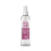 Botella de Alteya Organics agua de rosa, refresca e hidrata la piel.