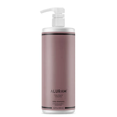 ALURAM Champú diario en botella de agua de coco, hidratación suave para el cabello.