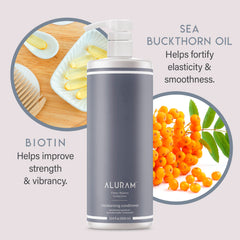 ALURAM Condicionador sin sulfatos, envase sostenible y belleza consciente