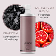 ALURAM Champú para todo tipo de cabello, cuidado diario.