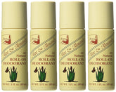 Alvera desodorante de rodillo con aloe y almendras, empaque limpio y compacto.