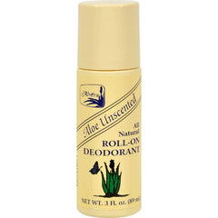 Alvera roll-on desodorante Aloe sin fragancia, envase compacto para uso diario