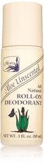 Alvera desodorante roll-on natural, botella de 89 ml, protección duradera sin fragancia para uso diario